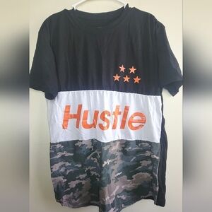 Men's East West Hustle Graphic T-shirt, Size Large